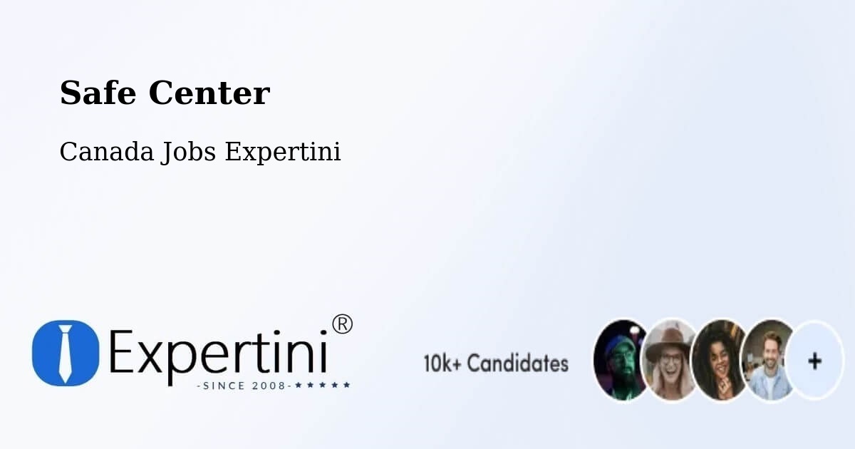 Safety Center – Golden - Canada Jobs Expertini